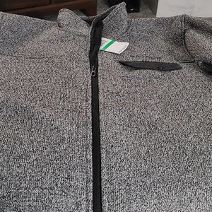 Spyder men's full zip sherpa lined jacket